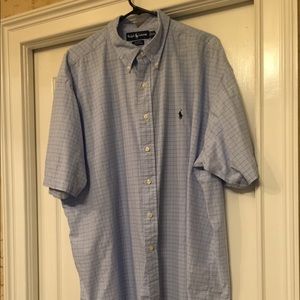 Size 2x Ralph Lauren short sleeve button down
